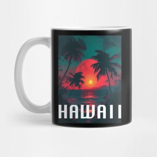 Hawaii Sunset Design Mug